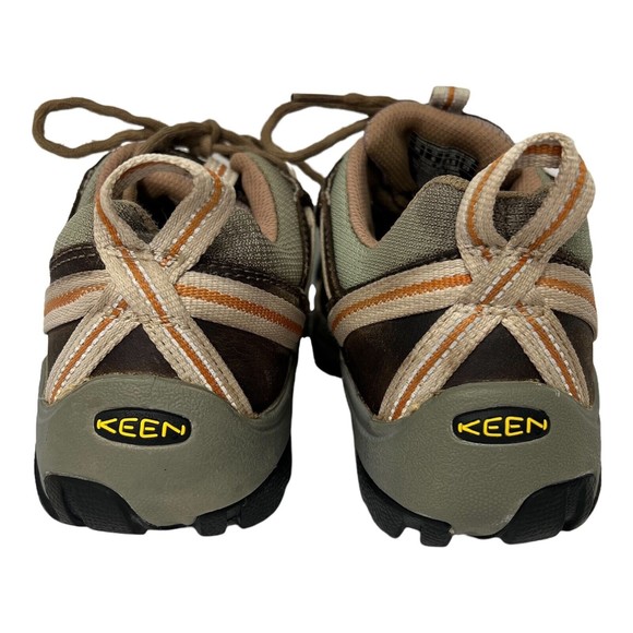 Keen Targhee ll Womens Size 6 Brown Leather Waterproof Trail Hiking Shoes Low - Picture 4 of 12